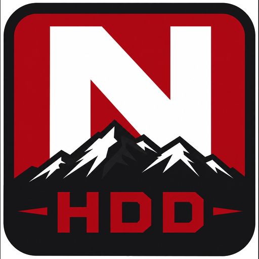 Northern HDD square N HDD mountain mark